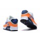 Zapatillas Nike Air Max 90 Naranja Blanco Azul