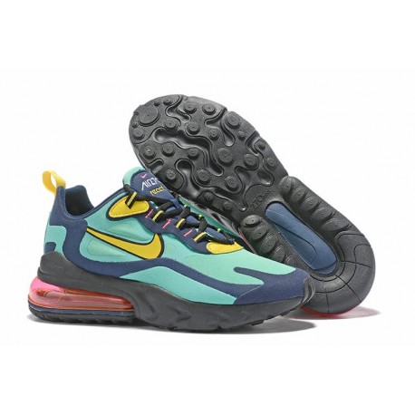 Zapatilla Nike Air Max 270 React Azul Amarillo