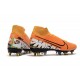 Nike Mercurial Superfly VII Elite SG-Pro AC Naranja Blanco
