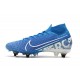 Nike Mercurial Superfly VII Elite SG-Pro AC New Lights Azul Blanco