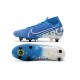 Nike Mercurial Superfly VII Elite SG-Pro AC New Lights Azul Blanco