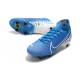 Nike Mercurial Superfly VII Elite SG-Pro AC New Lights Azul Blanco