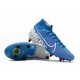 Nike Mercurial Superfly VII Elite SG-Pro AC New Lights Azul Blanco