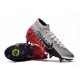 Nike Mercurial Superfly VII Elite SG-Pro AC Neymar Cromado Negro Rojo Platino
