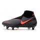 Nike Phantom VSN Elite DF SG-Pro Anti Clog Gris Oscuro Mango Brillante