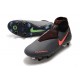 Nike Phantom VSN Elite DF SG-Pro Anti Clog Gris Oscuro Mango Brillante