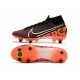 Nike Mercurial Superfly VII Elite SG-Pro AC Negro Blanco Hyper Crimson