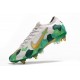 Nike Mercurial Vapor 13 Elite SG-Pro AC Mbappe Gris Dorado Verde