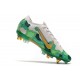 Nike Mercurial Vapor 13 Elite SG-Pro AC Mbappe Gris Dorado Verde