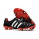 Bota de Fútbol Adidas Predator Mania FG Negro Rojo Blanco