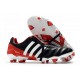 Bota de Fútbol Adidas Predator Mania FG Negro Blanco Rojo
