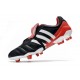 Bota de Fútbol Adidas Predator Mania FG Negro Blanco Rojo