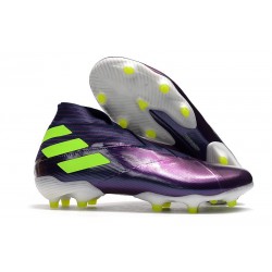 adidas Nemeziz 19+ FG Zapatillas de Fútbol - Violet Verde