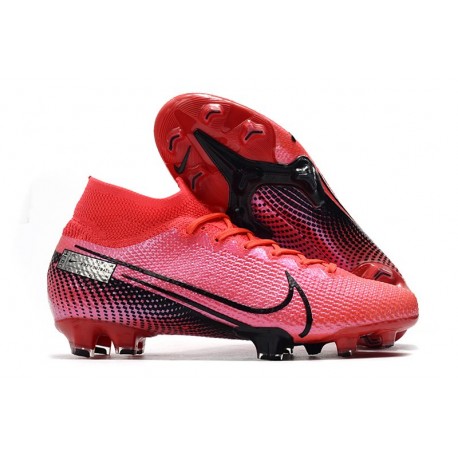 Nike Zapatos Mercurial Superfly VII Elite SE FG Láser Crimson Negro