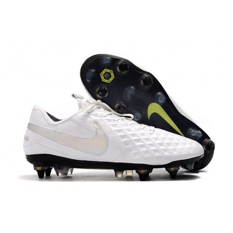 Zapatillas Nike Tiempo Legend VIII Elite ACC SG Blanco Platino