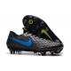 Zapatillas Nike Tiempo Legend VIII Elite ACC SG Negro Azul