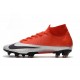 Zapatilla Nike Mercurial Superfly 7 Elite DF FG Future DNA Rojo Plata
