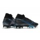 Nike Zapatillas Mercurial Superfly 7 Elite AG-Pro Negro Azul