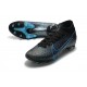 Nike Zapatillas Mercurial Superfly 7 Elite AG-Pro Negro Azul