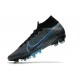 Nike Zapatillas Mercurial Superfly 7 Elite AG-Pro Negro Azul
