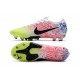 Neymar Nike Mercurial Vapor 13 Elite AG Blanco Negro Azul Racer Volt