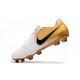 Nike Zapatillas de Futbol Phantom Venom Elite FG Blanco Oro Negro