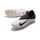 Bota de Fútbol Nike Phantom VSN 2 Elite FG -Blanco Negro Laser Crimson