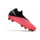Bota Fútbol Nike Phantom VSN 2 Elite DF FG -Laser Crimson Plata Negro