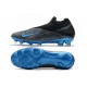 Bota Fútbol Nike Phantom VSN 2 Elite DF FG -Negro Azul Láser Antracita