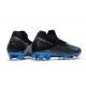 Bota Fútbol Nike Phantom VSN 2 Elite DF FG -Negro Azul Láser Antracita