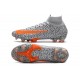 Nike Mercurial Superfly 7 Elite DF FG CR7 Blanco Total Naranja Negro
