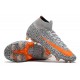 Nike Mercurial Superfly 7 Elite DF FG CR7 Blanco Total Naranja Negro