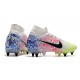 Nike Mercurial Superfly 7 Elite SG-Pro Neymar Blanco Negro Azul Volt