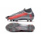 Zapatilla Nike Mercurial Superfly 7 Elite DF FG Gris Negro Rojo