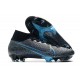 Zapatilla Nike Mercurial Superfly 7 Elite DF FG Negro Azul