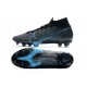 Zapatilla Nike Mercurial Superfly 7 Elite DF FG Negro Azul