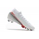 Nike Mercurial Superfly 7 Elite DF FG Blanco Carmesí láser Negro