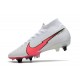 Nike Mercurial Superfly 7 Elite SG-Pro Anti-Clog Blanco Rojo