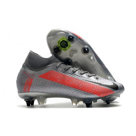 Nike Mercurial Superfly 7 Elite SG-Pro Neighbourhood - Plateado Rosa