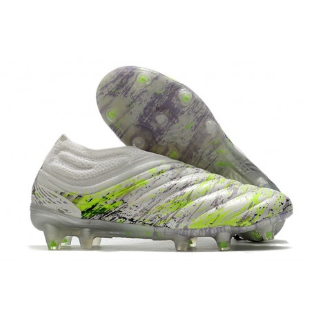 Botas de Futbol adidas Copa 20+ FG Blanco Negro Verde