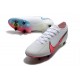 Nike Mercurial Vapor XIII Elite SG-Pro Anti Clog Blanco Rojo Azul