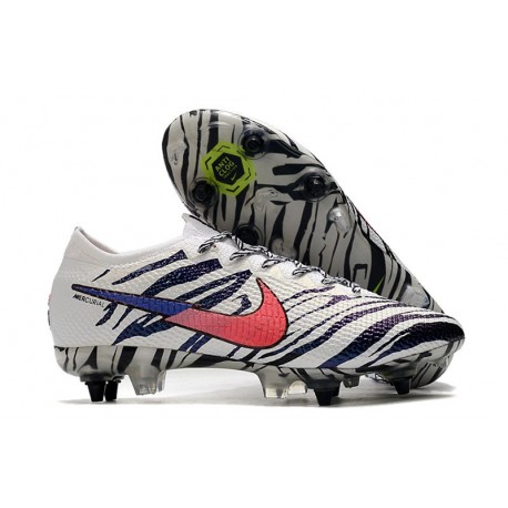 Nike Korea Mercurial Vapor XIII Elite SG-Pro Anti Clog Blanco Rojo Negro