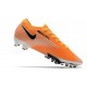 Botas Nike Mercurial Vapor 13 Elite AG CR7 Blanco Total Naranja Negro