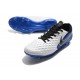 Nike Tiempo Legend VIII Elite FG Bota - Blanco Azul Negro