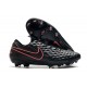 Nike Tiempo Legend VIII Elite FG Bota - Negro Rosa