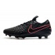 Nike Tiempo Legend VIII Elite FG Bota - Negro Rosa