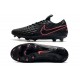 Nike Tiempo Legend VIII Elite FG Bota - Negro Rosa