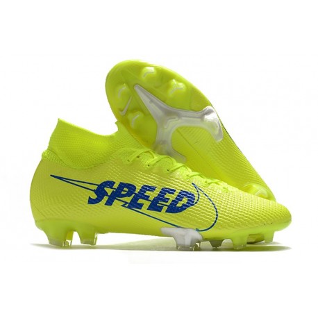 Zapatilla Nike Mercurial Dream Speed Superfly 7 Elite DF FG Amarillo