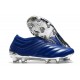 Botas de Futbol adidas Copa 20+ FG Azul Royal Plateado metalizado