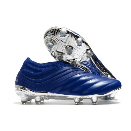 Botas de Futbol adidas Copa 20+ FG Azul Royal Plateado metalizado